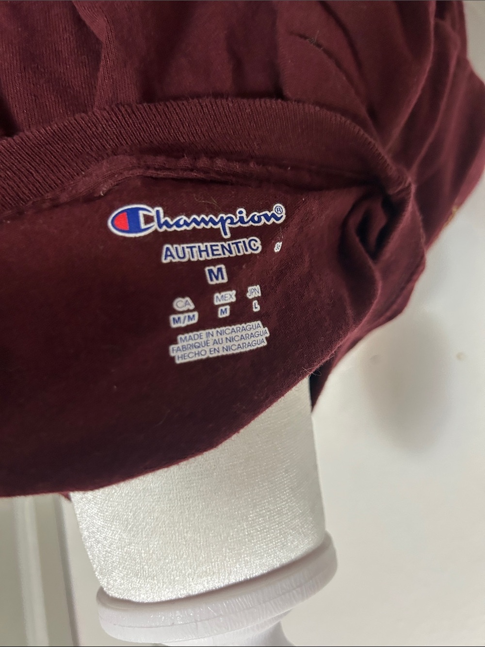Maroon Hcc Holiday Fair Isle Long Sleeve Tee View 5